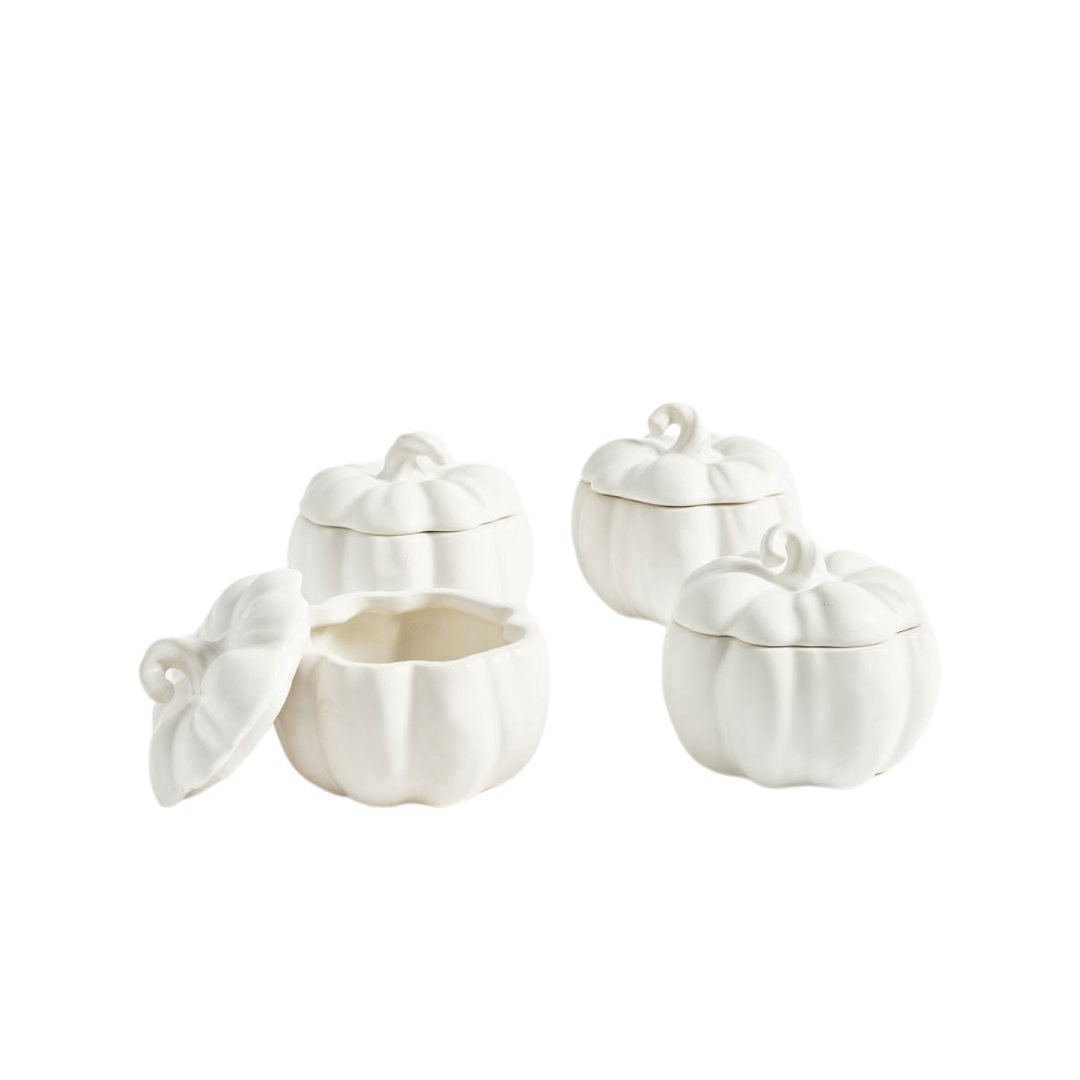 Lidded Pumpkin Bowl
