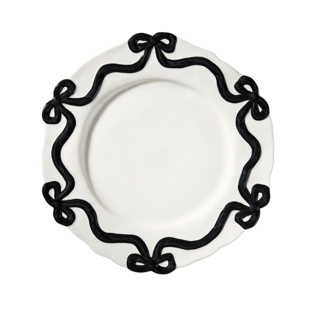 Noir Silken Bows
