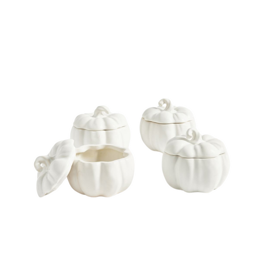 Lidded Pumpkin Bowl