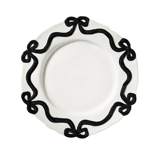 Noir Silken Bows