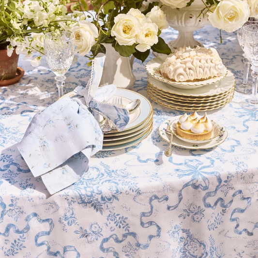 Blue Toile